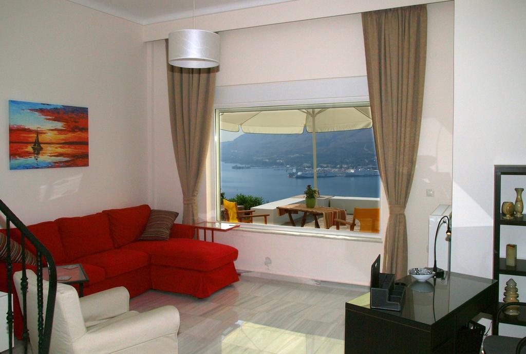 Panoramic Seaview Holiday House Souda Exterior photo
