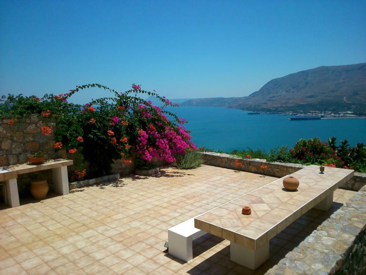 Panoramic Seaview Holiday House Souda Exterior photo